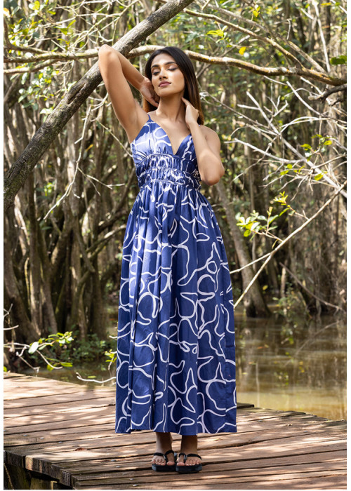 AERITH MAXI STRAP DRESS